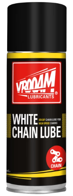 Vrooam Chain Lube White 400ml