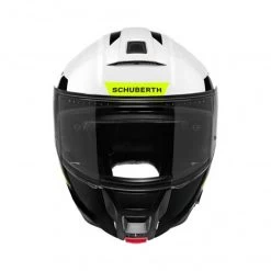 Schuberth C5 Eclipse Motorhelm -Verkoop Van Motoraccessoires c5 eclipse wit geel detail 2 db7c