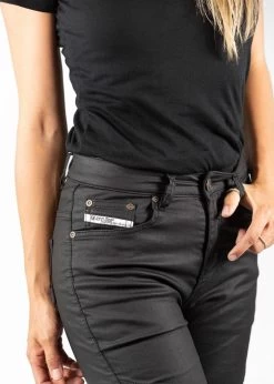 John Doe Betty Biker Jeggings Zwart Motorbroek -Verkoop Van Motoraccessoires john doe betty biker jeggings black jdj4009 broekzak 7228