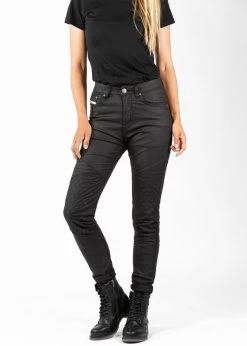 John Doe Betty Biker Jeggings Zwart Motorbroek -Verkoop Van Motoraccessoires john doe betty biker jeggings black jdj4009 f7c7
