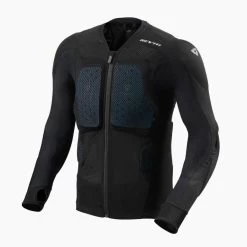 Rev'it Proteus Protectorvest -Verkoop Van Motoraccessoires proteus zwart voorzijde 0ba8